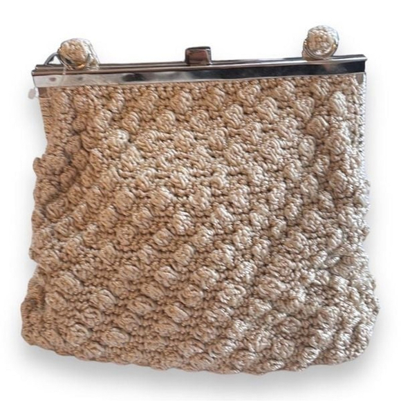 Handmade Light Beige Crochet Purse. Never used! - Picture 3 of 5